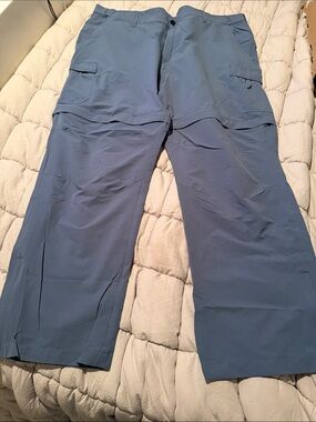 Bass Pro Shops Men's Cargo Convertible Pants in Slate Blue